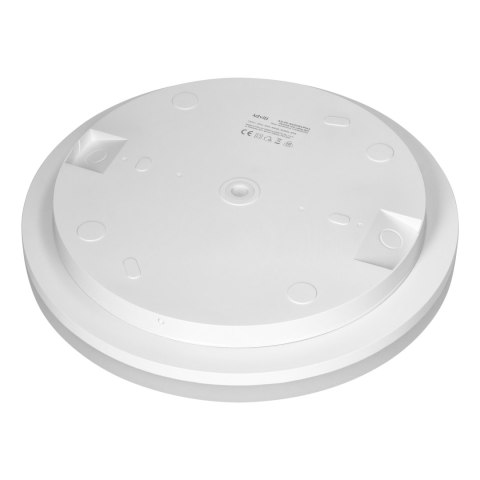 JANTAR LED 30W, plafon oświetleniowy, 3225lm, IP54, 4000K, klosz PC