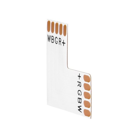 Złączka LED RGBW 12mm, kątowa "L"