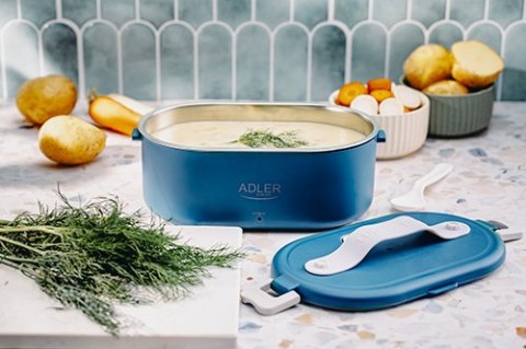 AD 4505 blue Pojemnik na żywność - podgrzewany - metalowy pojemnik