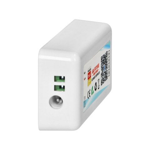 Bezdprzewodowy sterownik do taśm LED RGB Tuya, 5-24V 18A