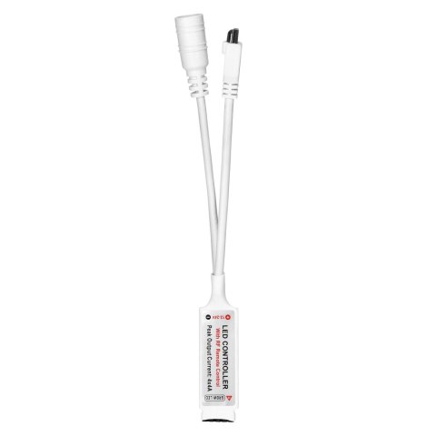 Bezprzewodowy sterownik do taśm LED RGBW z pilotem, 40 przycisków, 12V, 8A, 96W