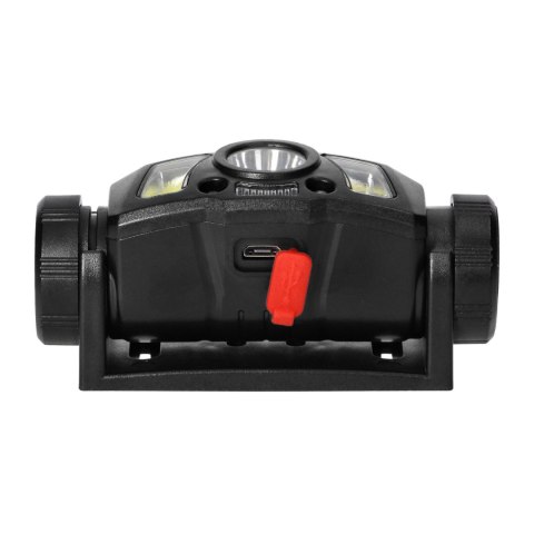 Latarka czołowa/światło rowerowe LED COB + XPG z akumulatorem Li-ion 1200mAh, czujnik ruchu