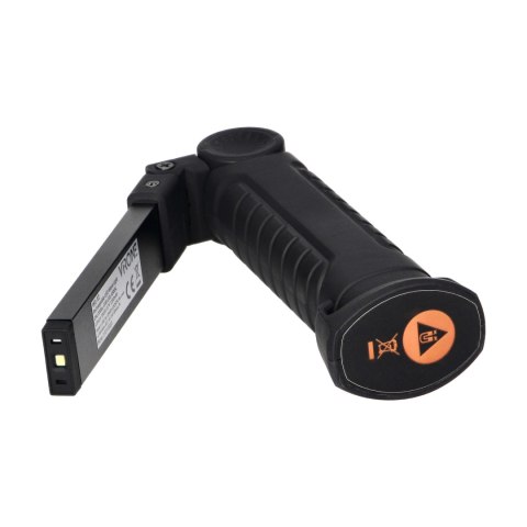 Latarka warsztatowa LED COB 2W, 200lm, 1200mAh, składana