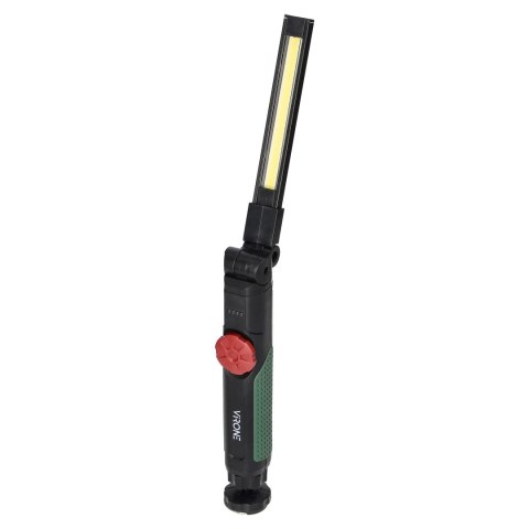 Latarka warsztatowa LED COB 5W, 600lm, 1500mAh, składana