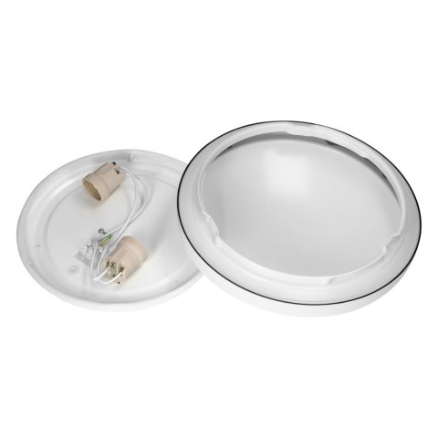 SELENE plafon 2xE27, max. 2x15W, IP54, biały
