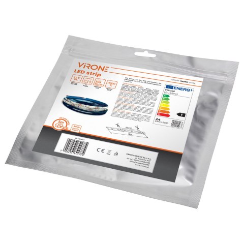 Taśma LED 12V, 2835, 60L/m, 430lm/m, 4,8W/m, IP63, 4000K, 5m