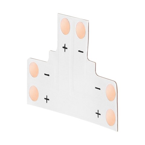 Złączka LED 8mm, trójnik "T"